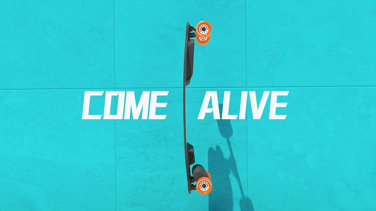 Boosted Mini滑板广告动画