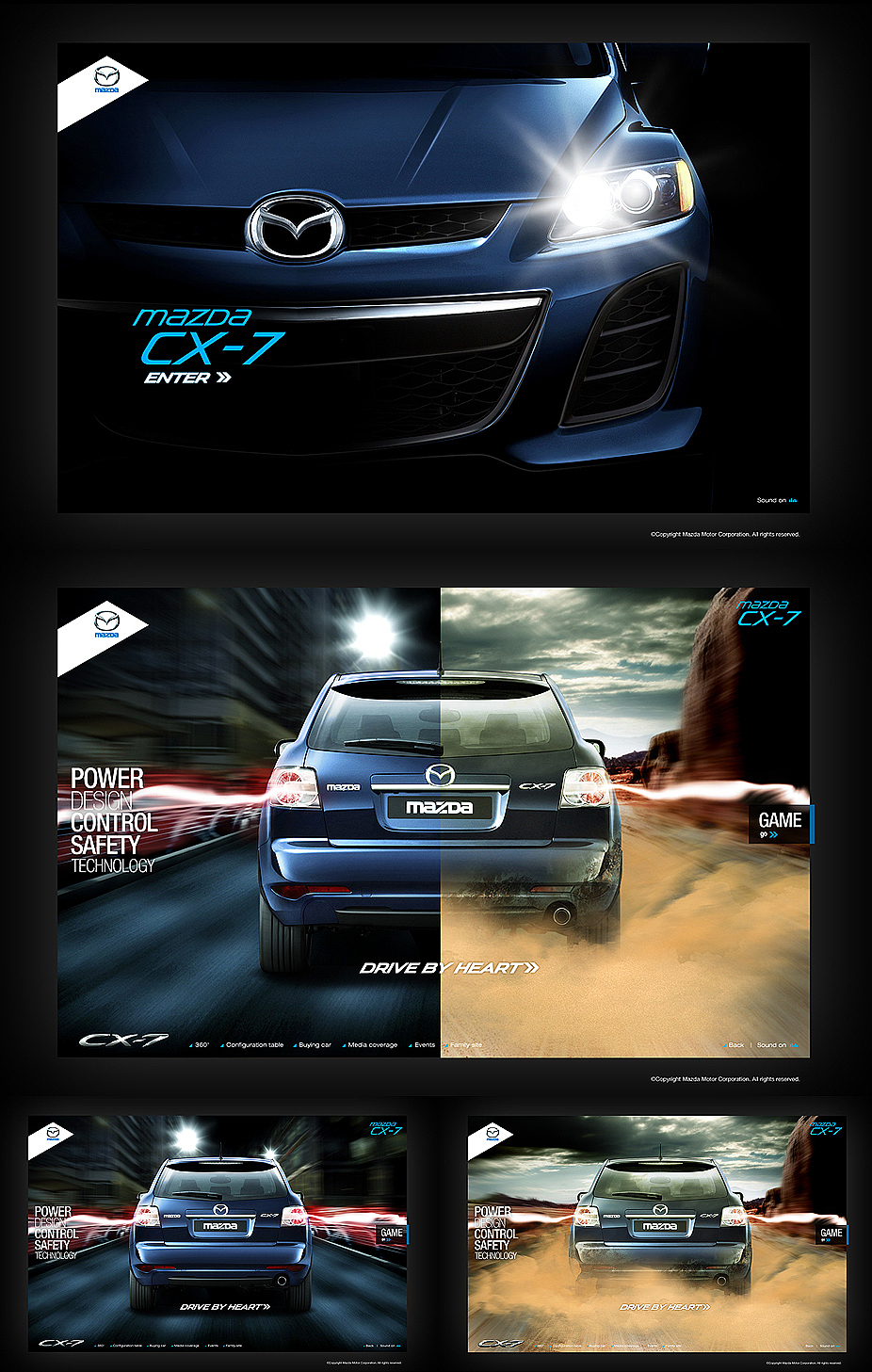 mazda CX-7 道路新定义（图ZNDE2MDg4） - 图标 - 站酷设计师arthurzuo原创素材 - 站酷ZCOOL