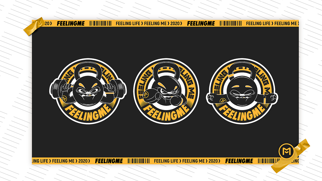 私教健身馆「 FEELINGME 」品牌视觉升级(图ZMjM1OTIxMDY0) - 品牌 - 站酷设计师ShiftVDesign原创素材 - 站酷ZCOOL