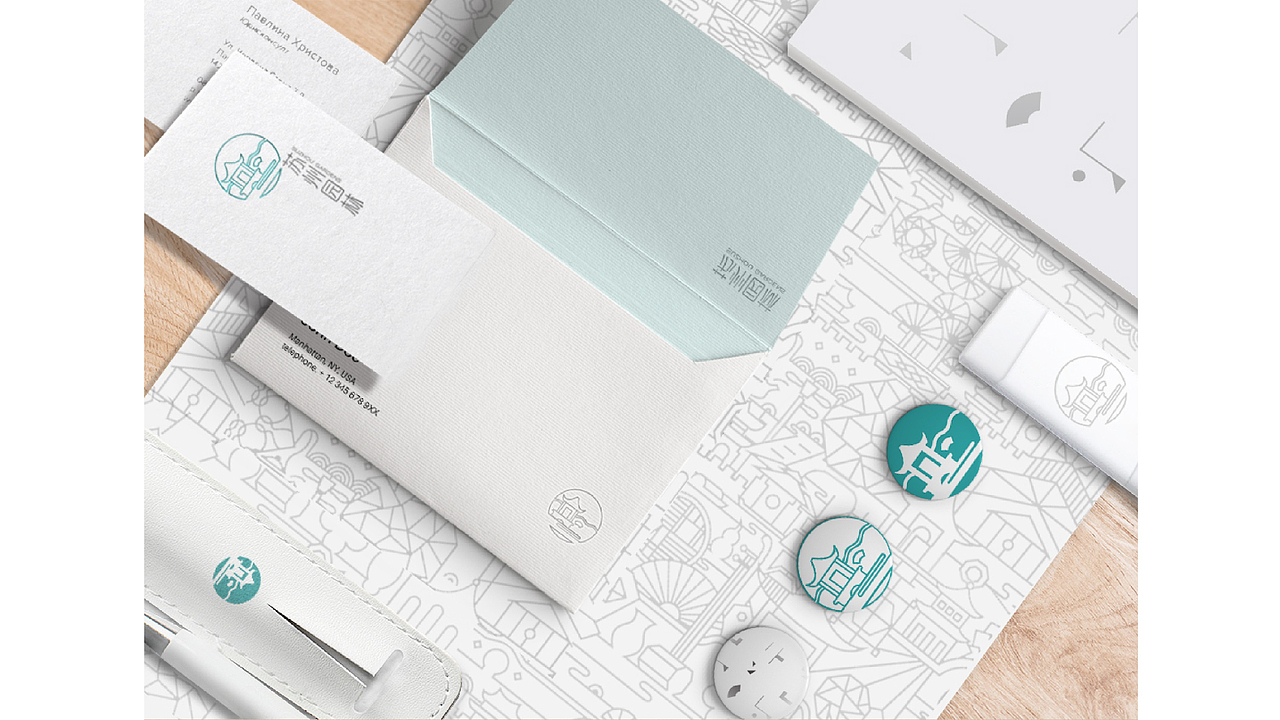 「苏州园林」标志设计方案 D-2