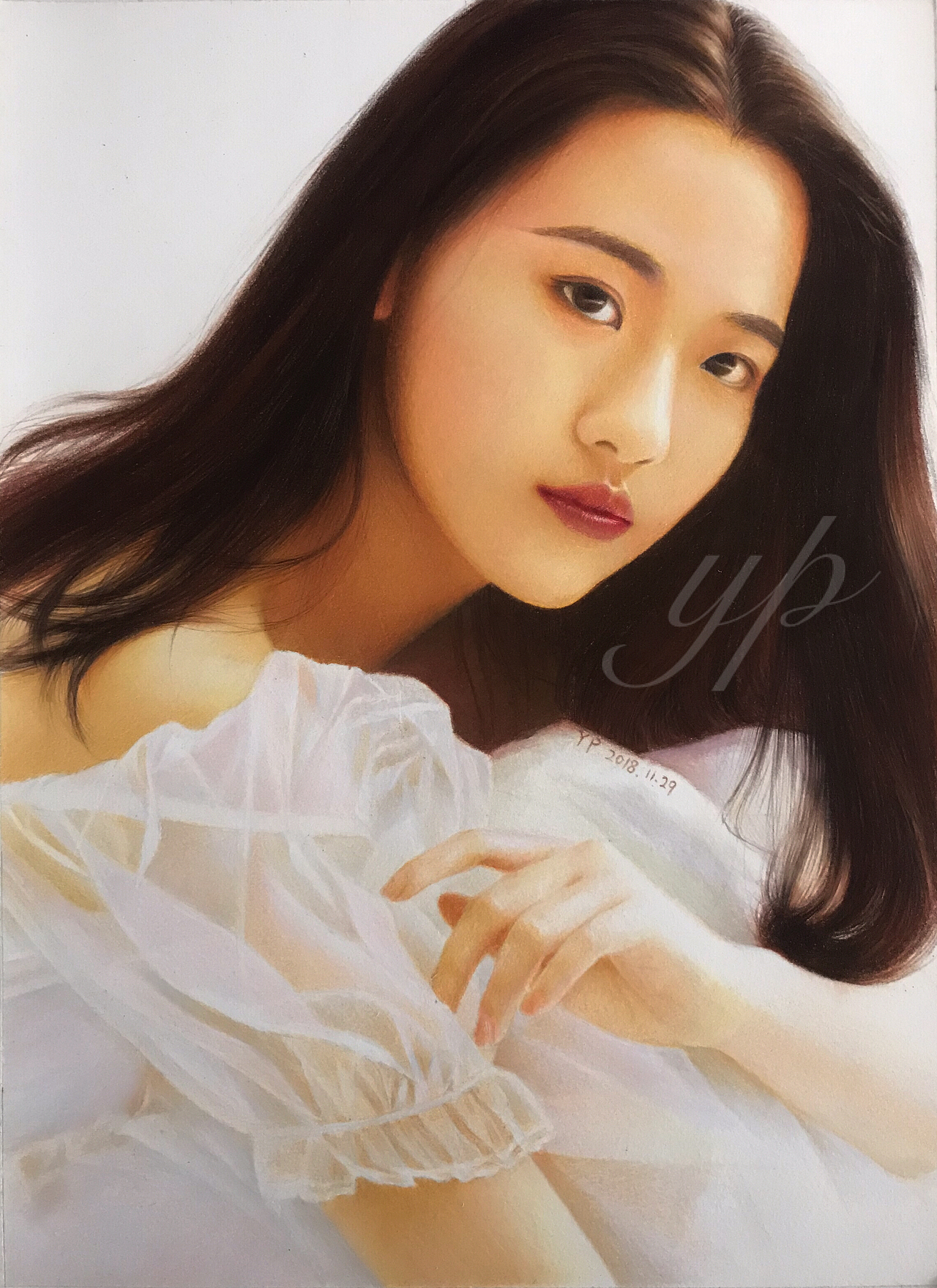 彩铅-《微光》（图ZMTM2OTM2OTY0） - 绘画 - 站酷设计师艺璞原创素材 - 站酷ZCOOL