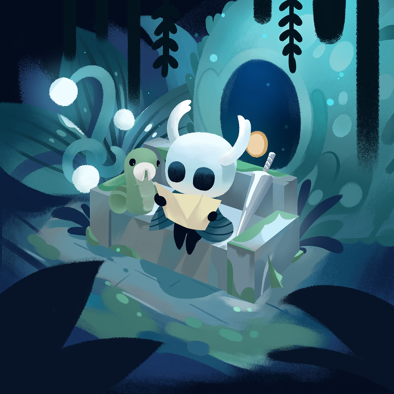 临摹鬼画胡子作品