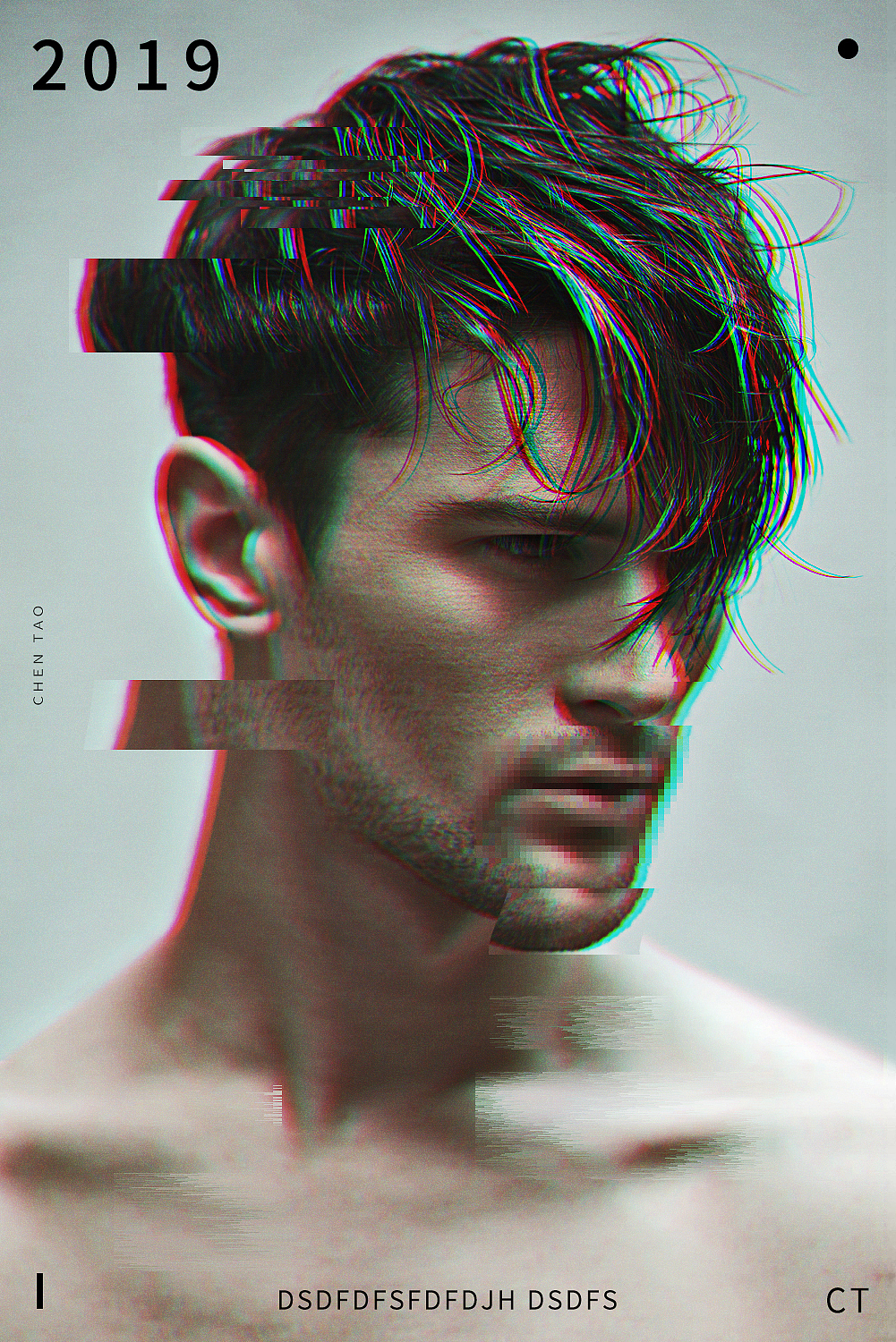 故障风海报（图ZMTg0MTE3NTY4） - 海报 - 站酷设计师Z67590558原创素材 - 站酷ZCOOL