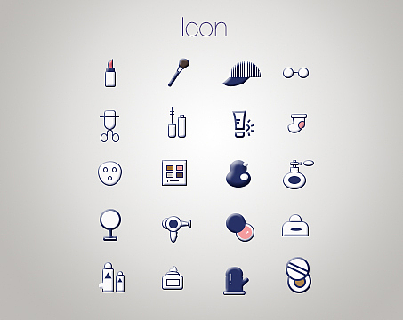 化妝品系列icon圖標設(shè)計（圖ZMTk1MTE3MTI0） - 圖標 - 站酷設(shè)計師WENen97原創(chuàng)素材 - 站酷ZCOOL