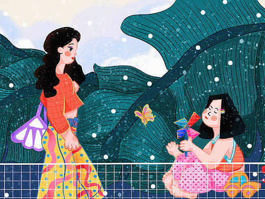 雪天（个人主页-ZNzA2MTY0NDg=） - 图案 - 站酷设计师豆腐丝er原创素材 - 站酷ZCOOL