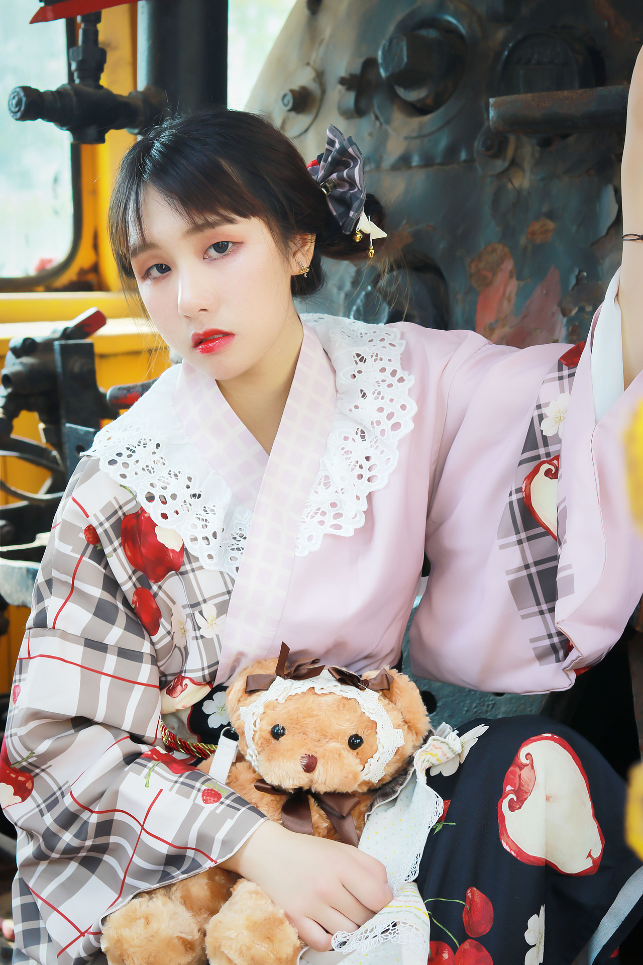 列車とちび🧸（图ZMTY0NzU2MDk2） - 人像摄影 - 站酷设计师履不停反原创素材 - 站酷ZCOOL