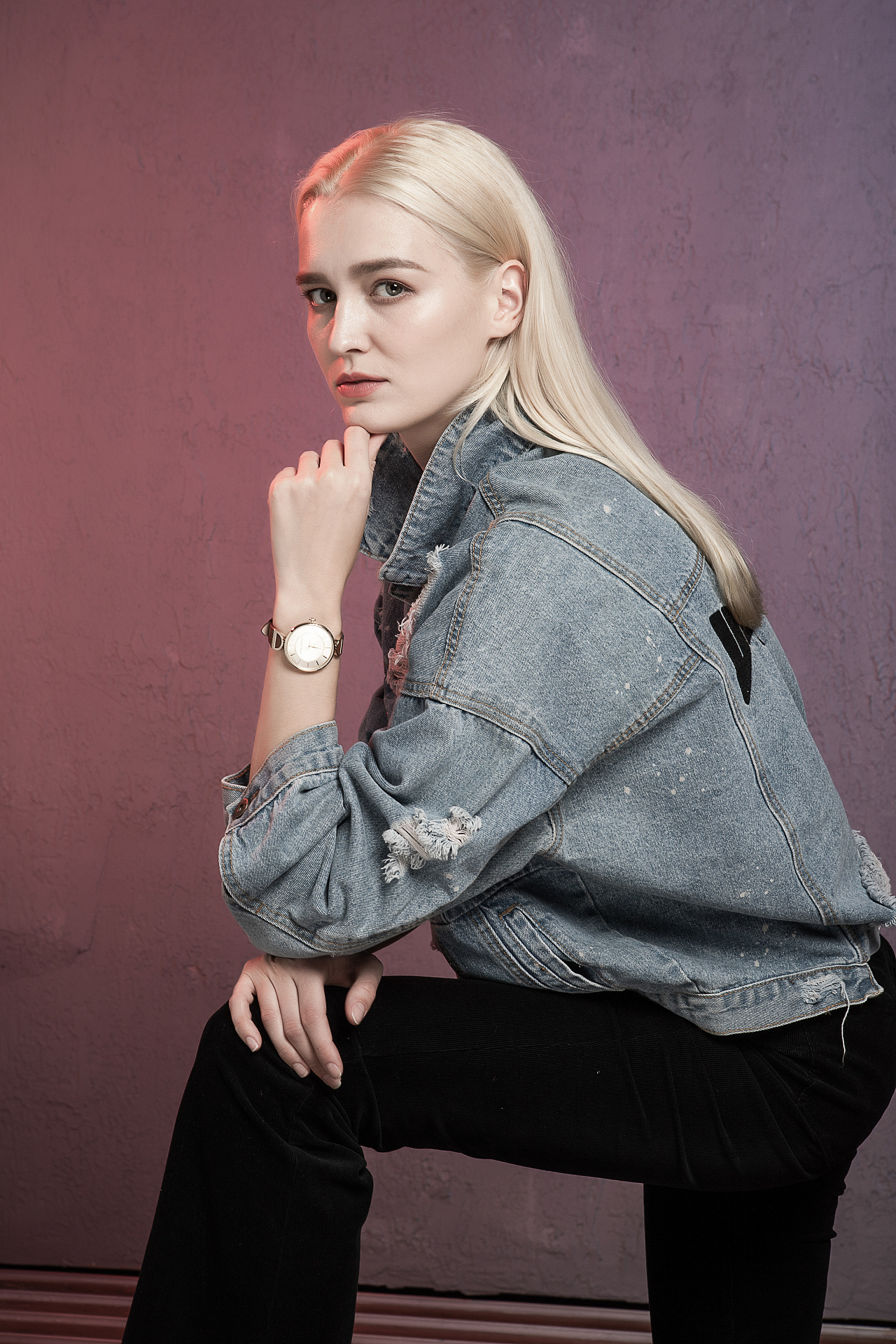 摄影作品 | 阿玛尼手表女模拍摄 |摄影|人像摄影|行将至远 - 原创作品