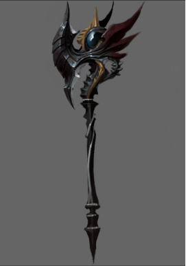 3D游戏模型武器贴图绘制步骤教程