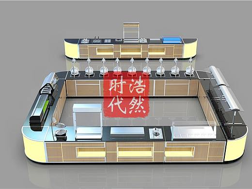 机关单位移动自助餐台定制加工