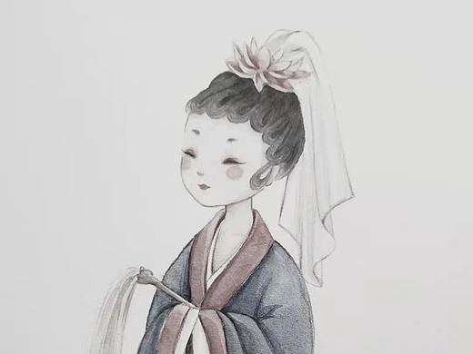 原创古风Q版