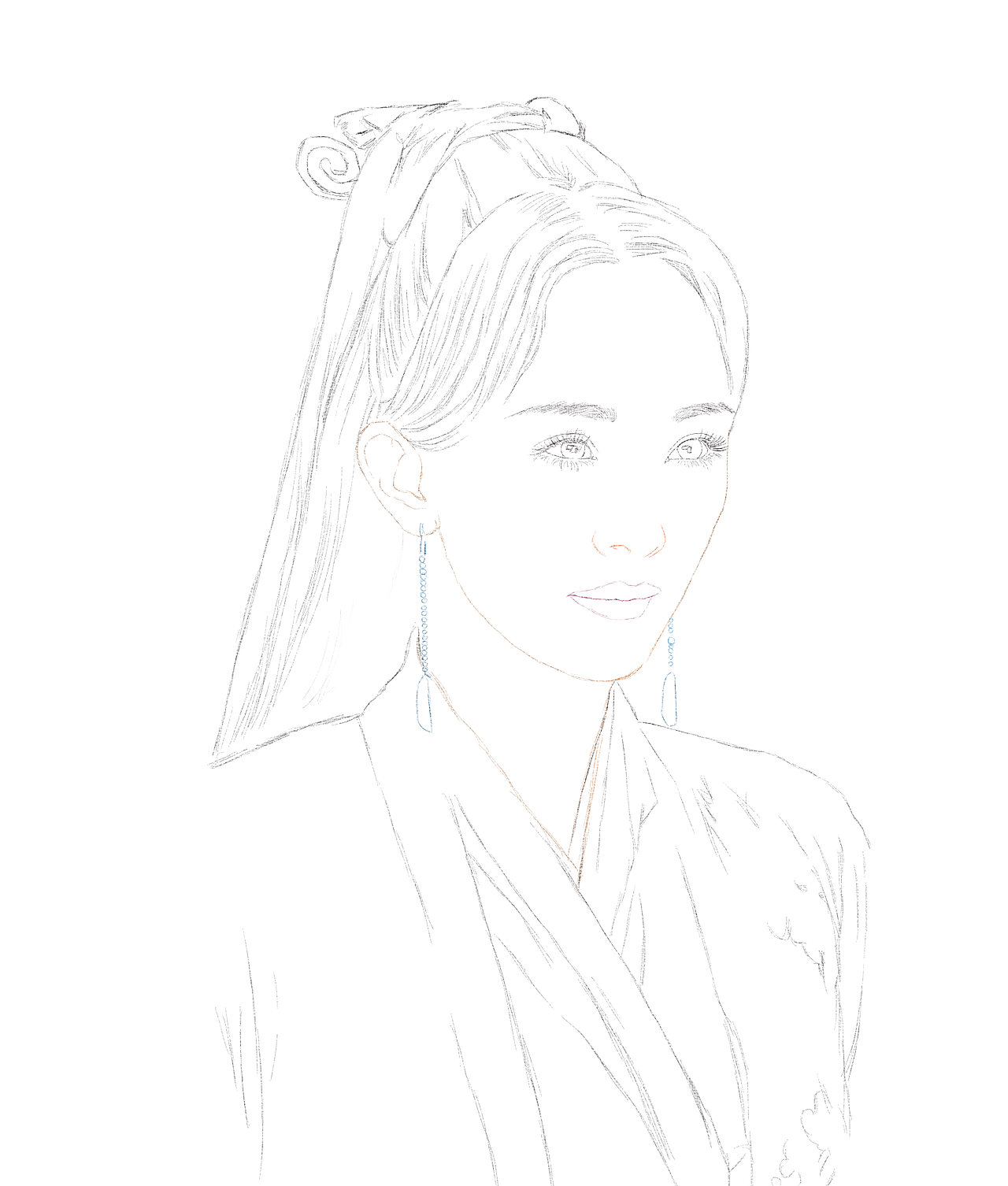 板绘三生三世十里桃花白浅