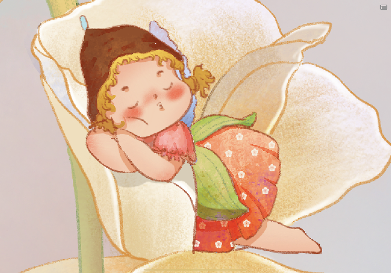 小精靈（圖ZMzEwMDY4ODA0） - 兒童插畫 - 站酷設(shè)計(jì)師米粟原創(chuàng)素材 - 站酷ZCOOL