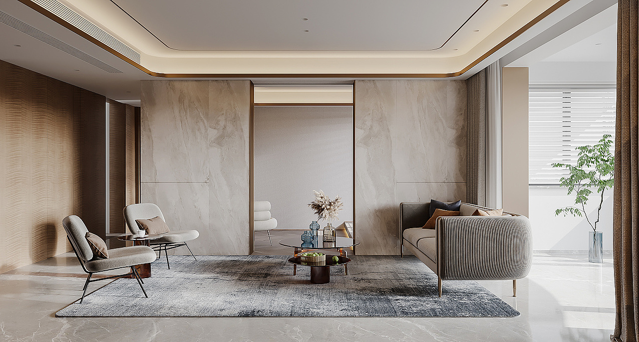 现代轻奢风格（图ZMjg3MjAyNTM2） - 家装设计 - 站酷设计师原来是小洁呀原创素材 - 站酷ZCOOL