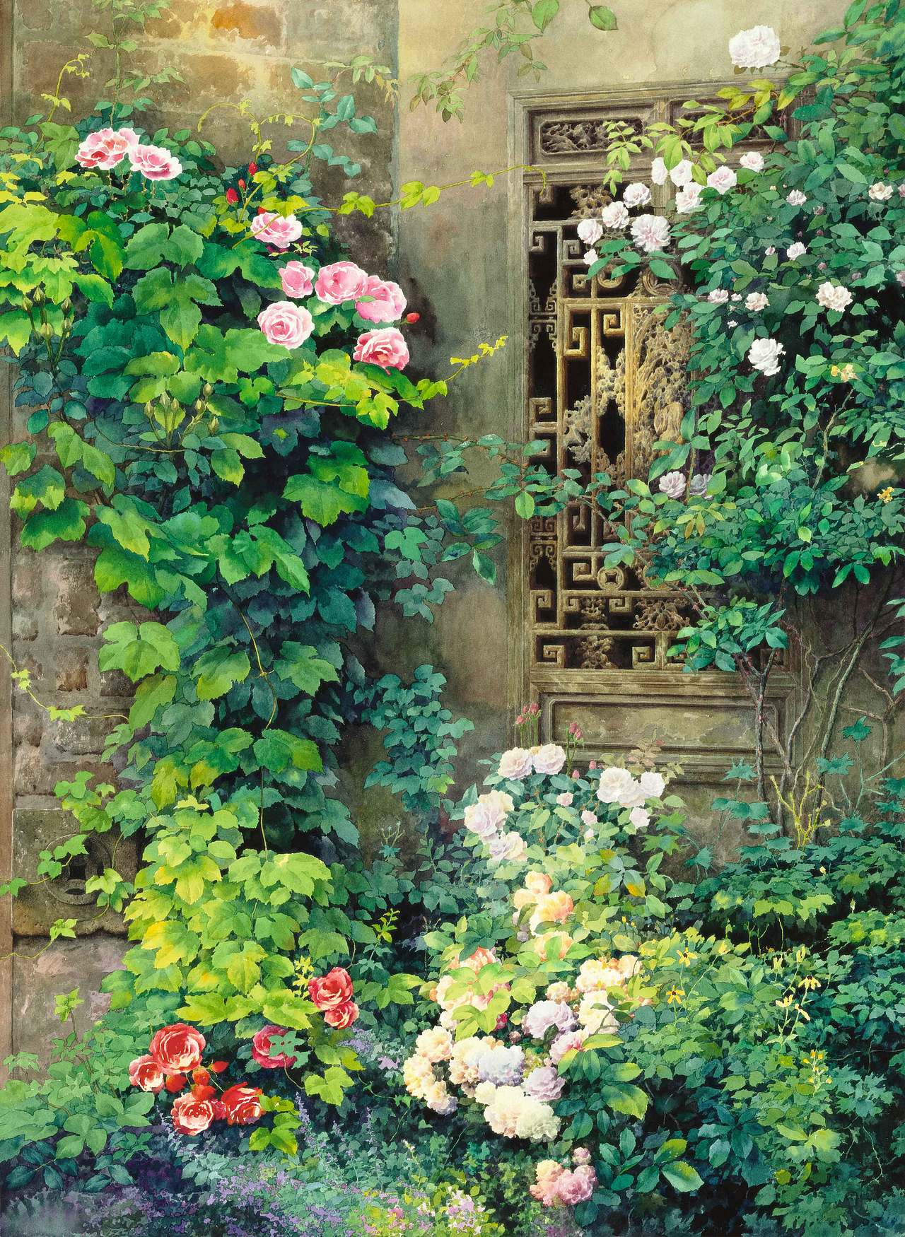 我会在乍暖还寒的初春看晨露中的玫瑰花新芽,会在工作了一晚上后,驻足在晨曦中的玫瑰花前静待花开。然后心满意足地睡觉,结束一天的工作。