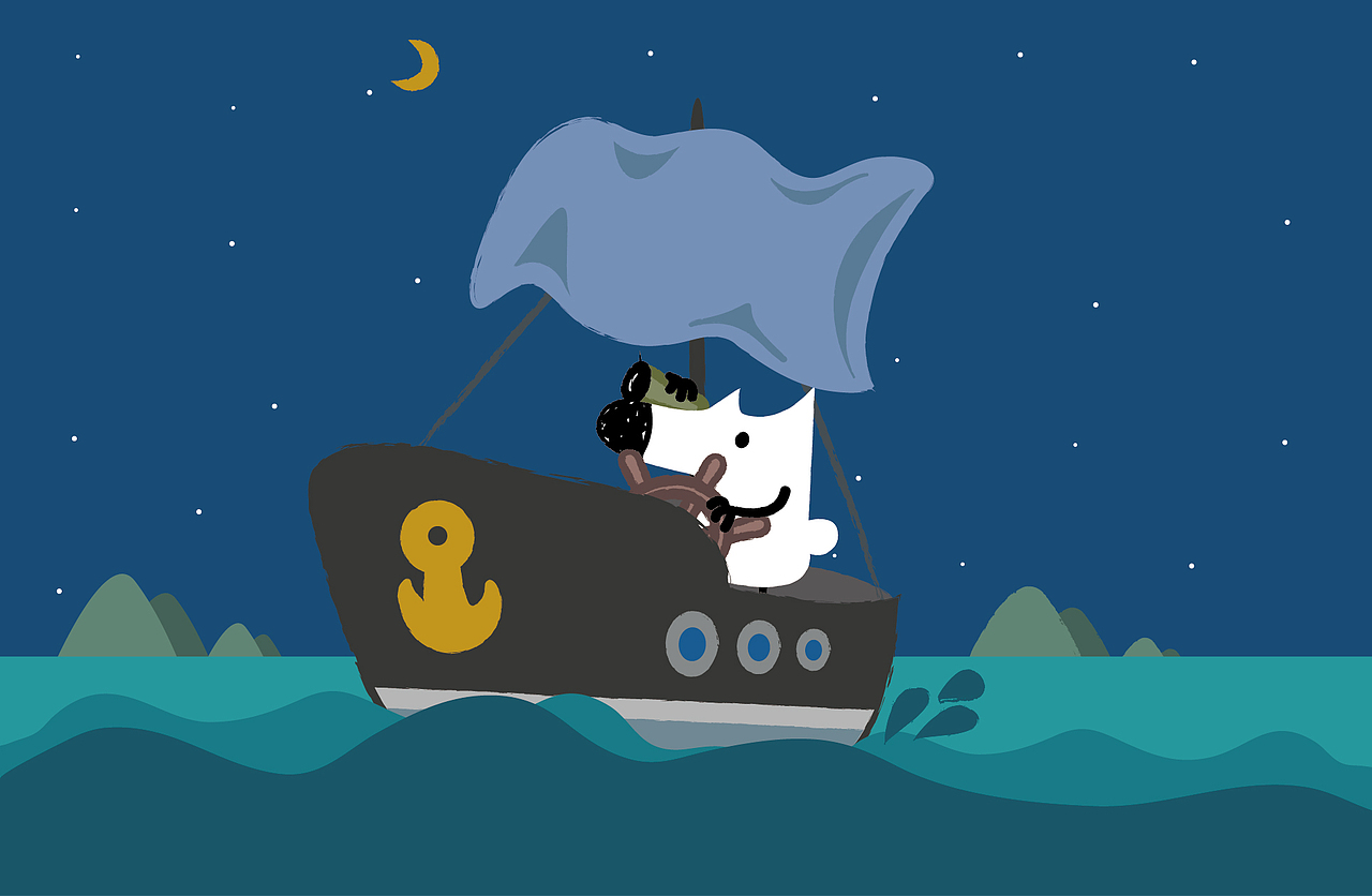 知乎网-刘看山 桌面插画合作,最后由于风格的契合度的问题搁浅了,就当