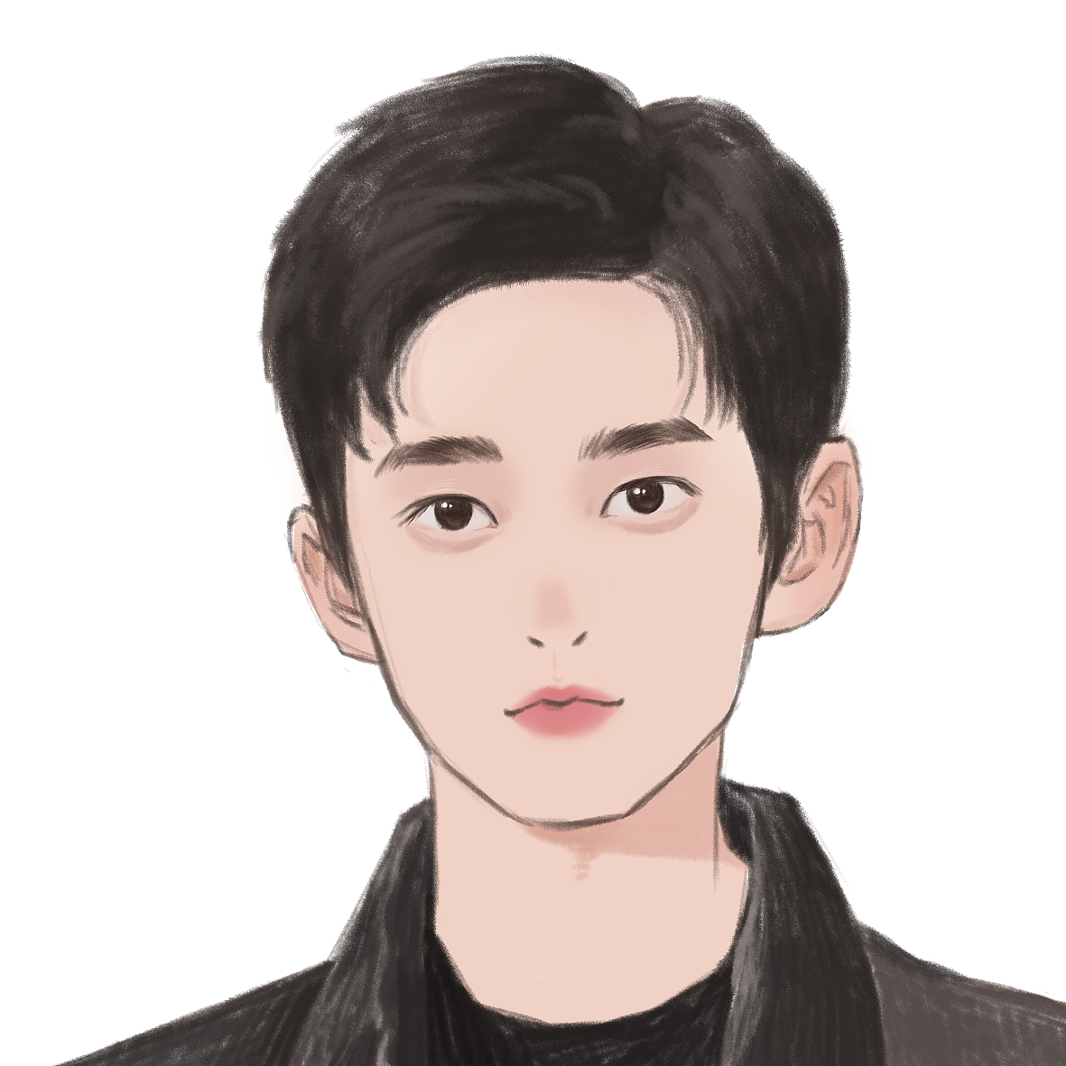 男生頭像（圖ZMzI1MzYxODQ0） - 創(chuàng)作習作 - 站酷設計師大懶人JJ原創(chuàng)素材 - 站酷ZCOOL