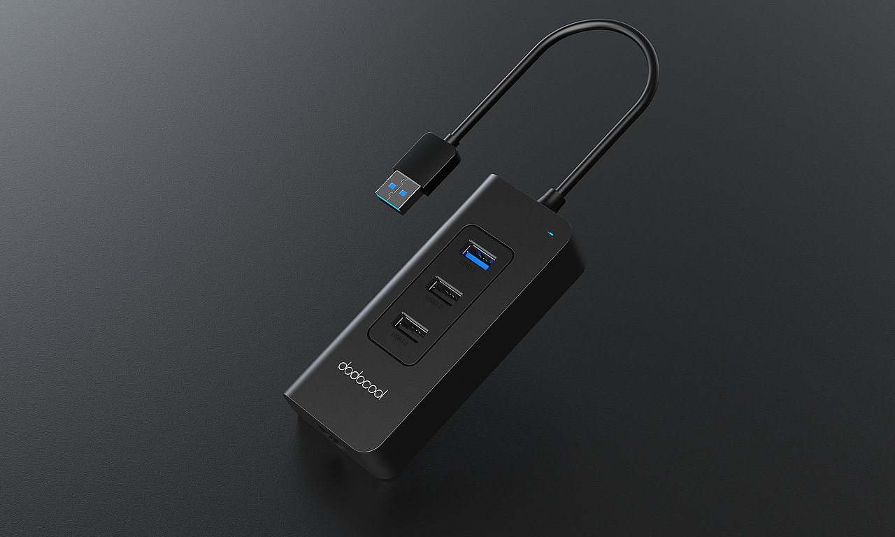 3C产品场景搭建+渲染