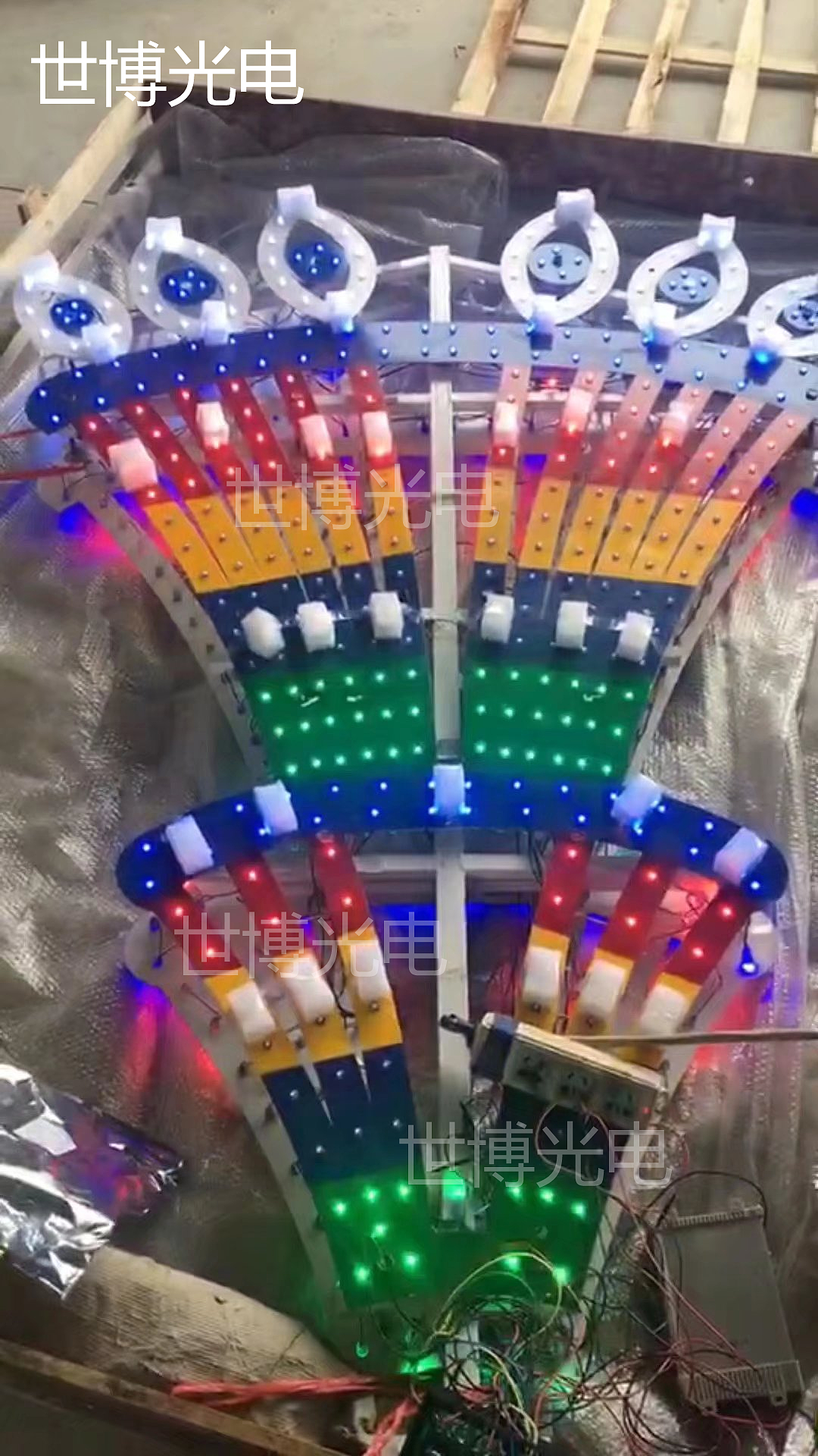 步步高led灯杆造型发光,道路节日灯厂家世博光电