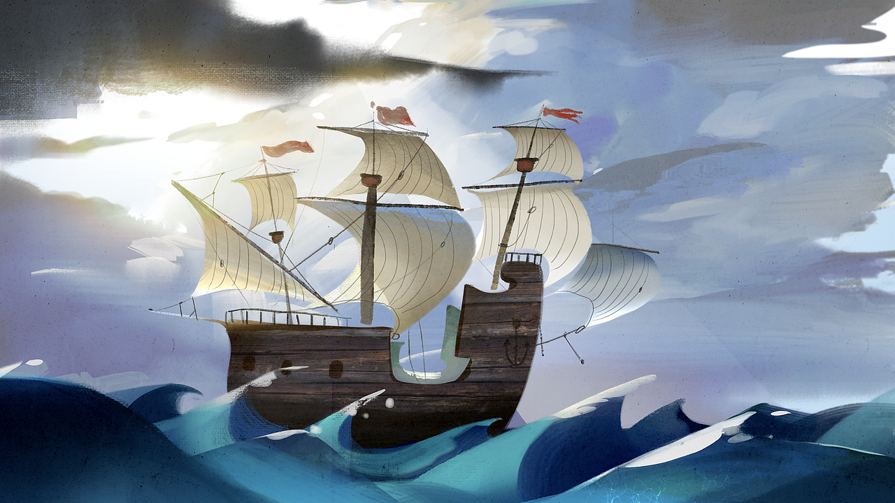 McDonald's 宫廷新品三部曲-动画前期美术