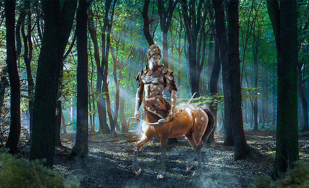 人馬射箭（圖ZMjI4NzkyOTg4） - 海報 - 站酷設(shè)計師消閑原創(chuàng)素材 - 站酷ZCOOL