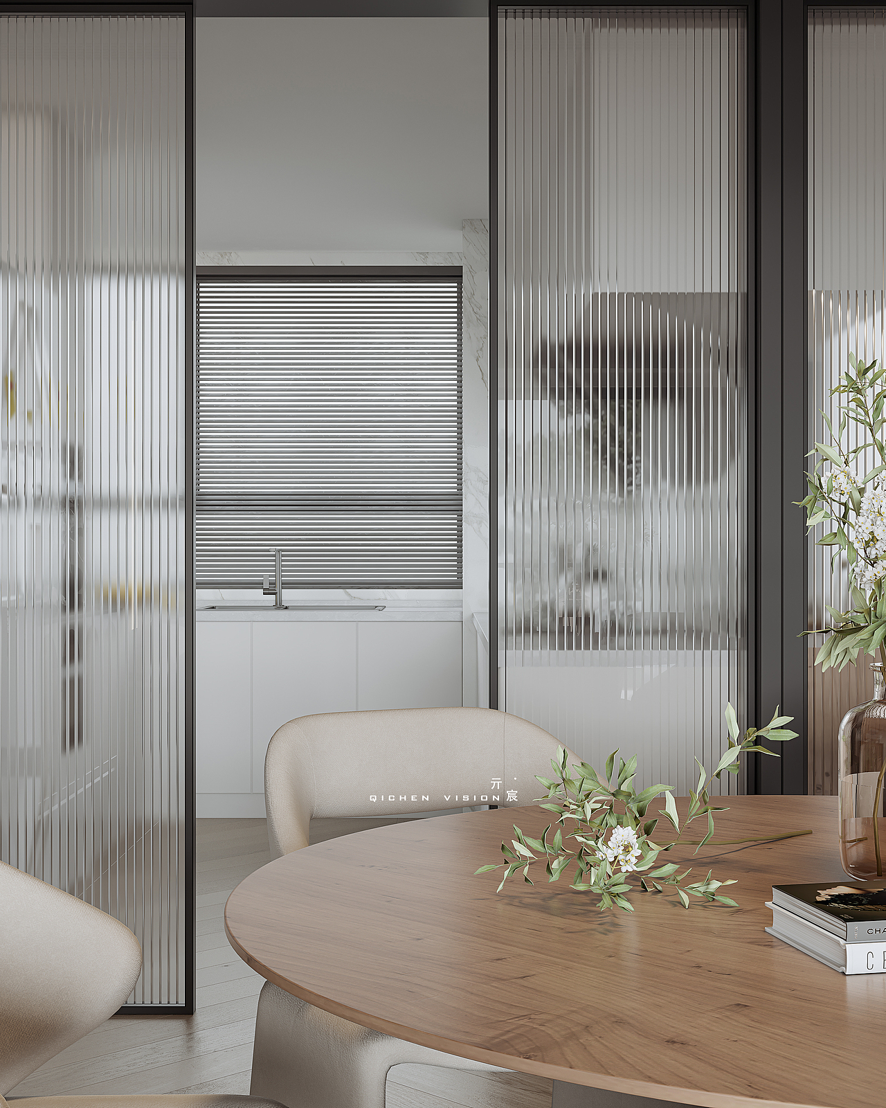 现代北欧-暖色治愈系小屋