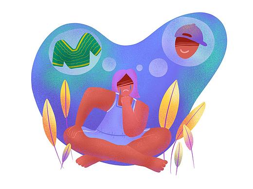 小练习（个人主页-ZMjkzNTA3MzI=） - 新锐潮流插画 - 站酷设计师z郑能量原创素材 - 站酷ZCOOL