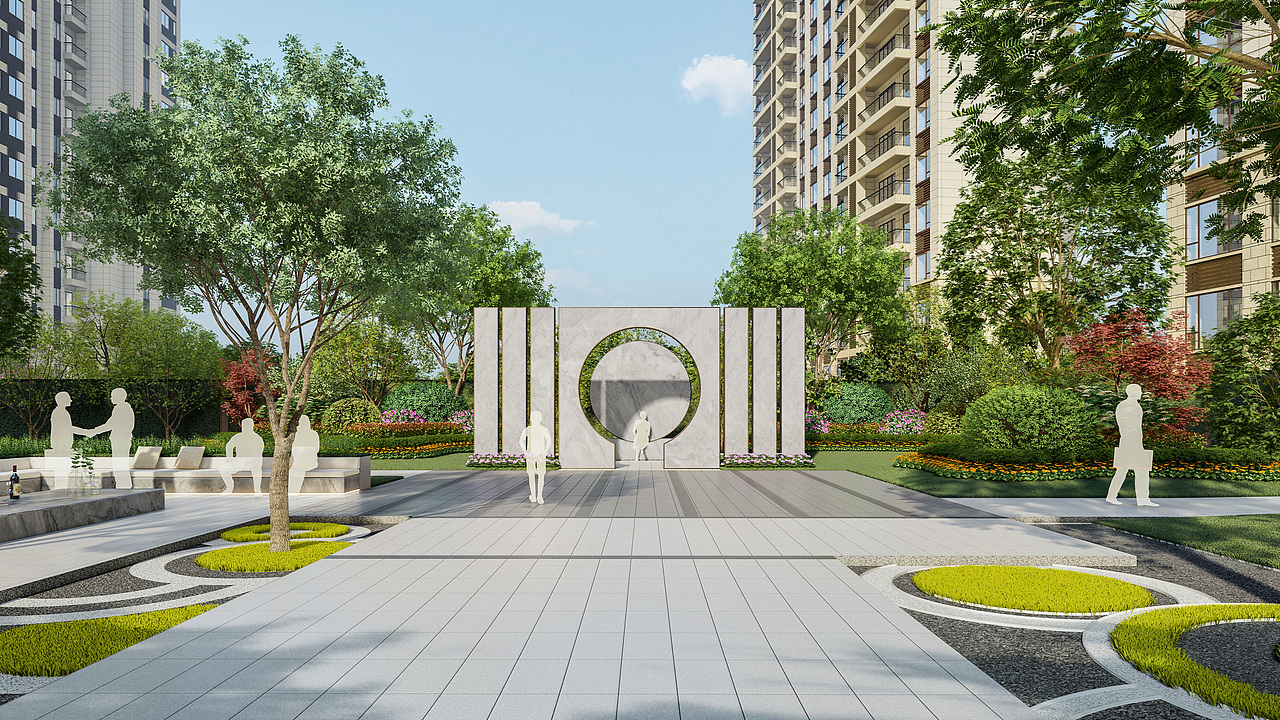 lumion示范区渲染效果图(二)