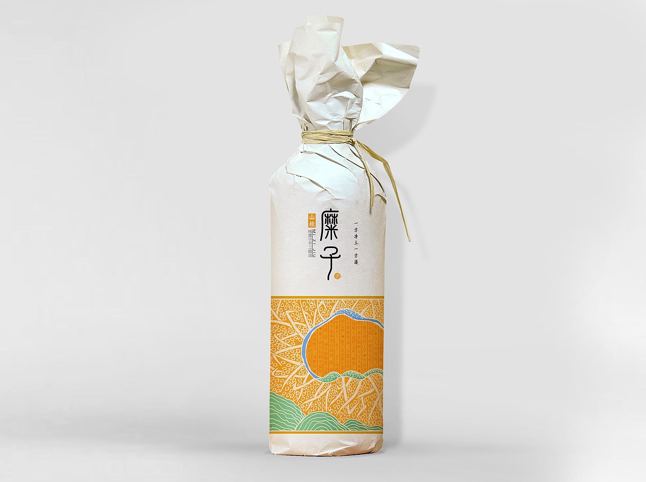 糜子酒（图ZNDc0MTU1MzI=） - 包装 - 站酷设计师山里人创意原创素材 - 站酷ZCOOL