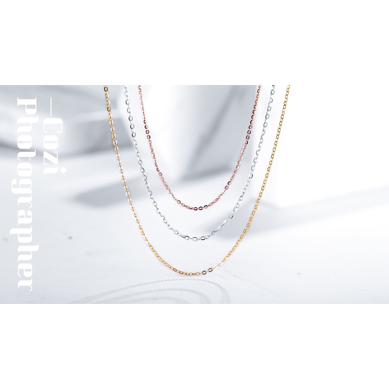 珠宝饰品摄影 K金项链（图ZMTM4NzU5MTY4） - 产品摄影 - 站酷设计师摄影师Cozi原创素材 - 站酷ZCOOL