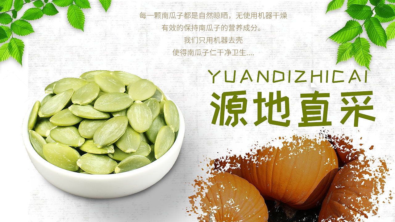 南瓜子仁广告图