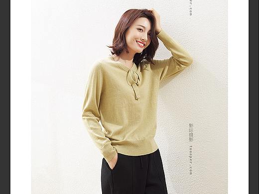 影际女装衬衫模特拍摄