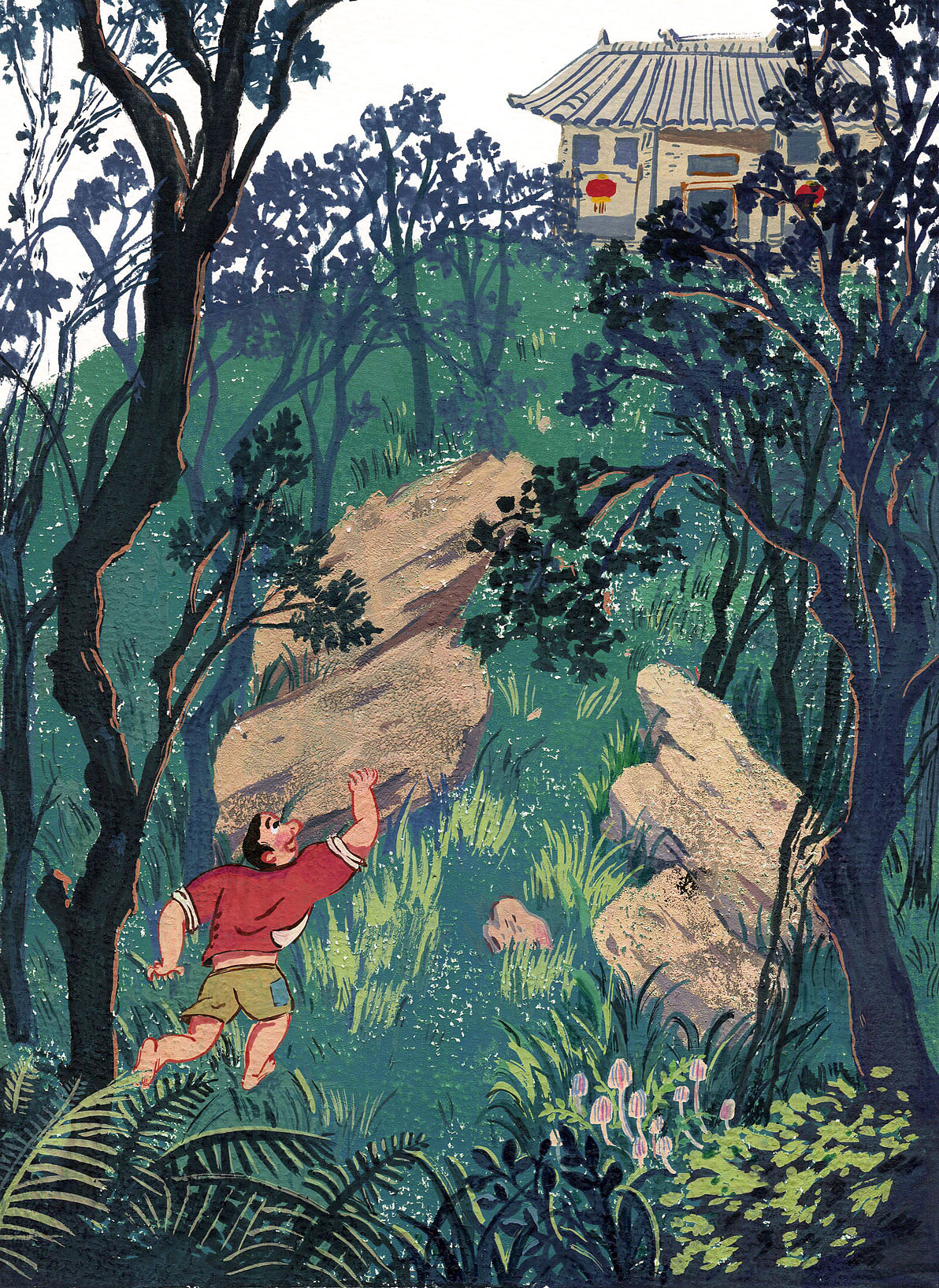 儿童文学杂志插图_啊啦mengdan-站酷zcool