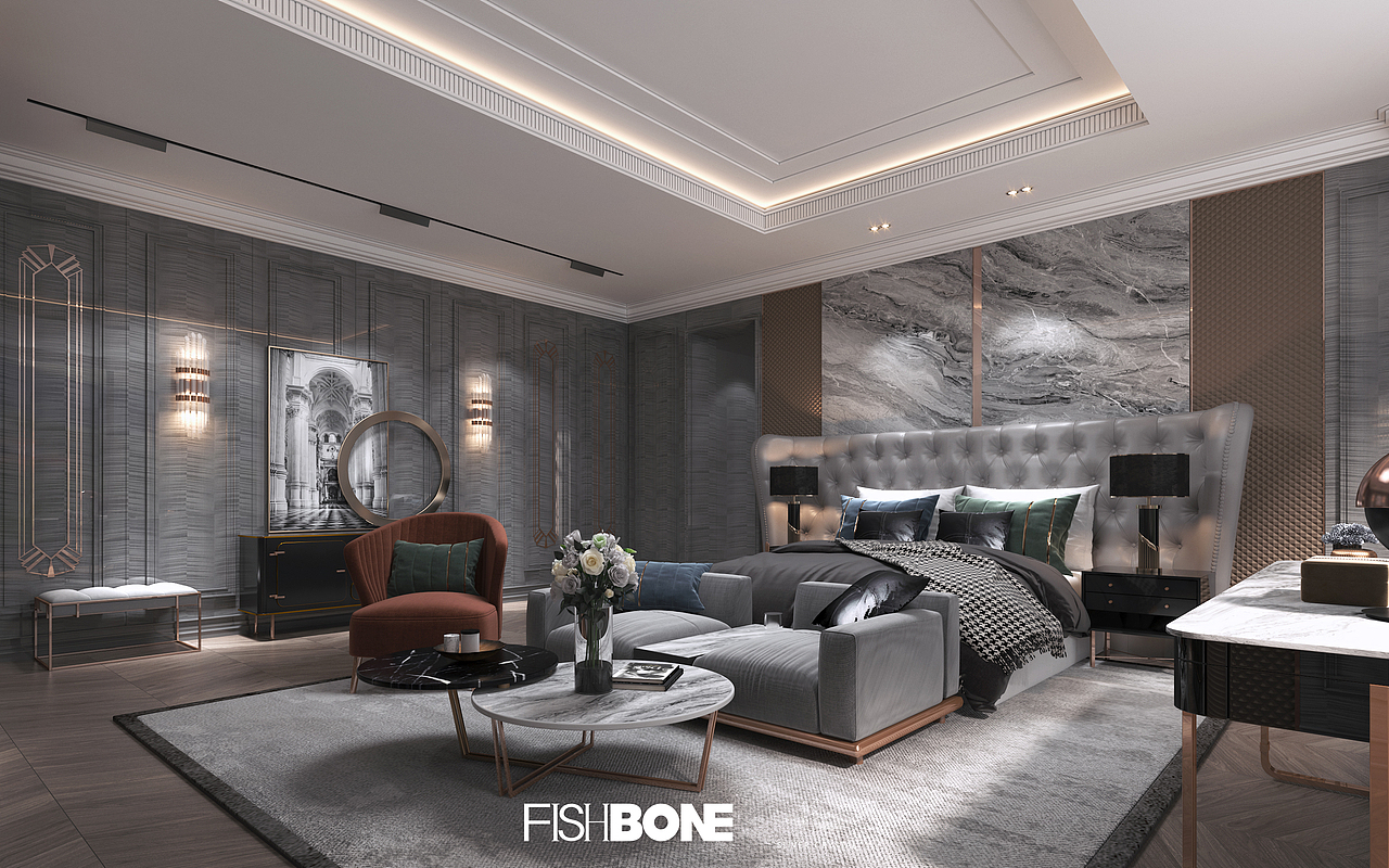 昆明鱼骨设计——质感私人别墅设计（图ZMjI5Mzg0NDY0） - 家装设计 - 站酷设计师鱼骨设计事务所原创素材 - 站酷ZCOOL
