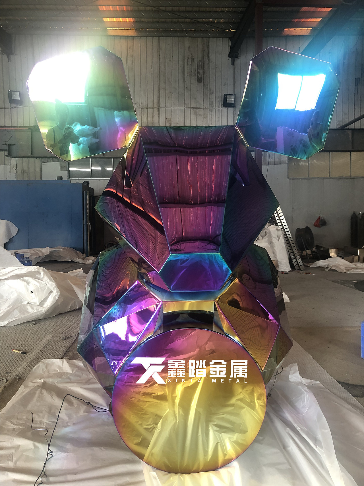 狮子雕塑 紫铜锻造动物狮子雕塑 户外景观动物雕塑摆件