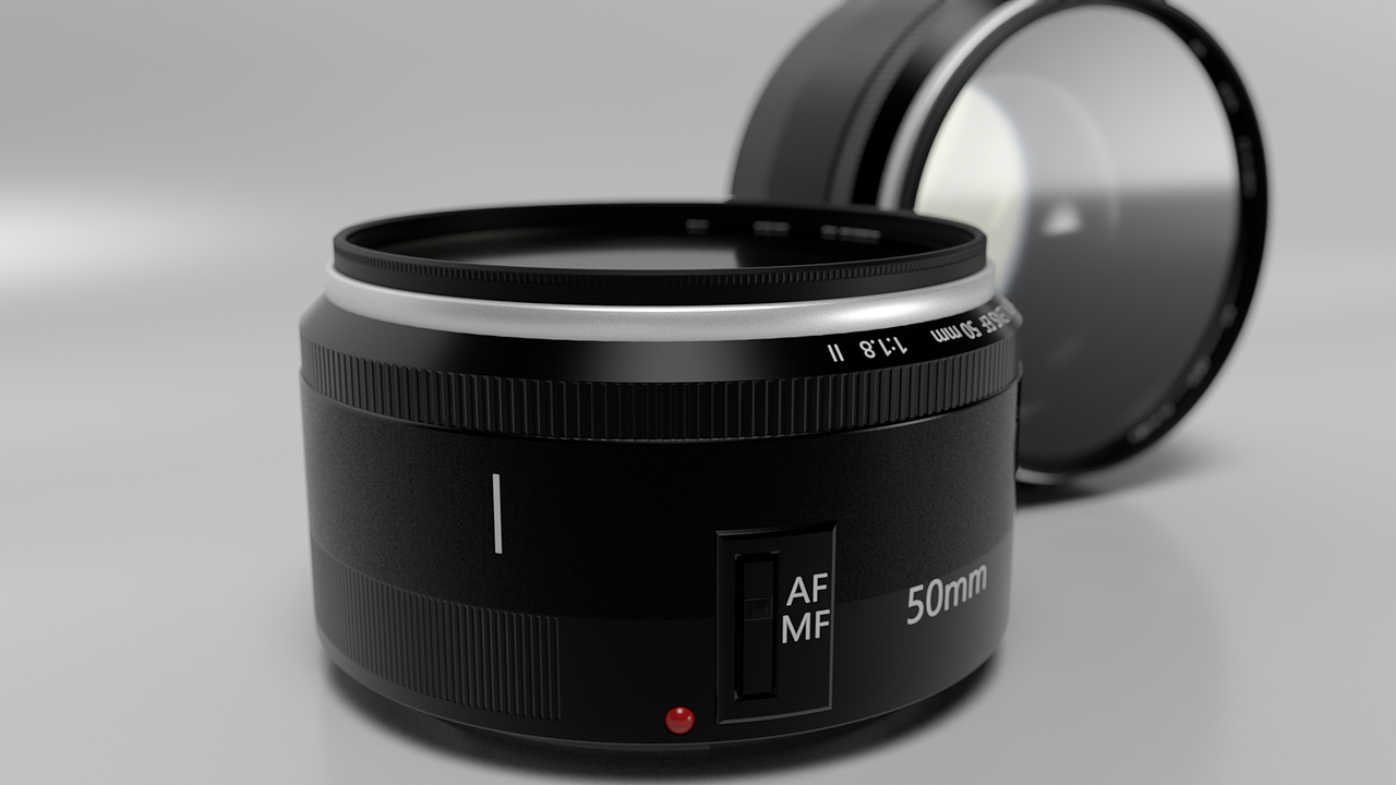 佳能小痰盂建模渲染练习