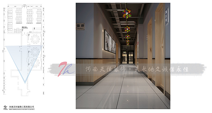 开封火锅店设计-餐厅装修公司项目