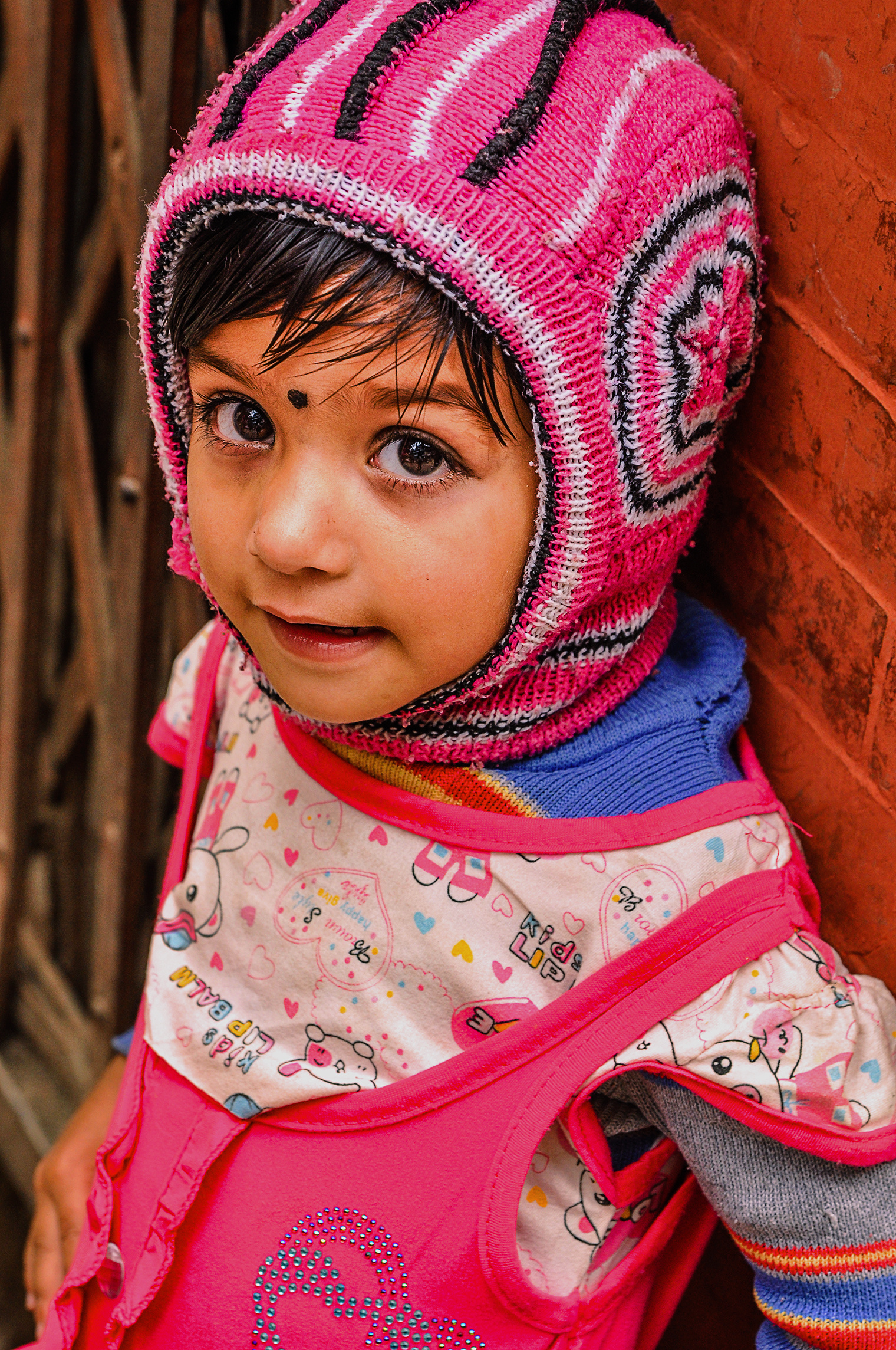 游走尼泊尔——大眼女孩儿