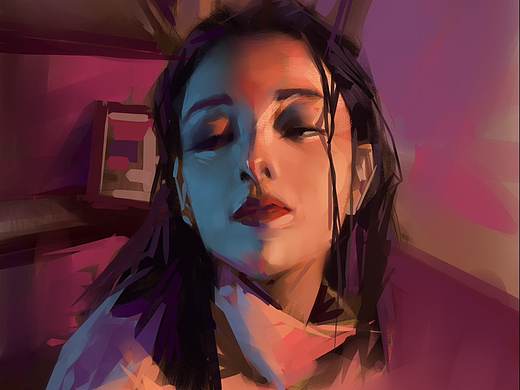 差点烂尾的一张画（个人主页-ZMzU0MDI4NDA=） - 创作习作 - 站酷设计师ZMJ18原创素材 - 站酷ZCOOL