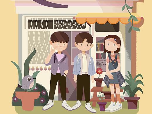 同桌的你（个人主页-ZNTA4MTQ0MDQ=） - 创作习作 - 站酷设计师柠檬酱111原创素材 - 站酷ZCOOL