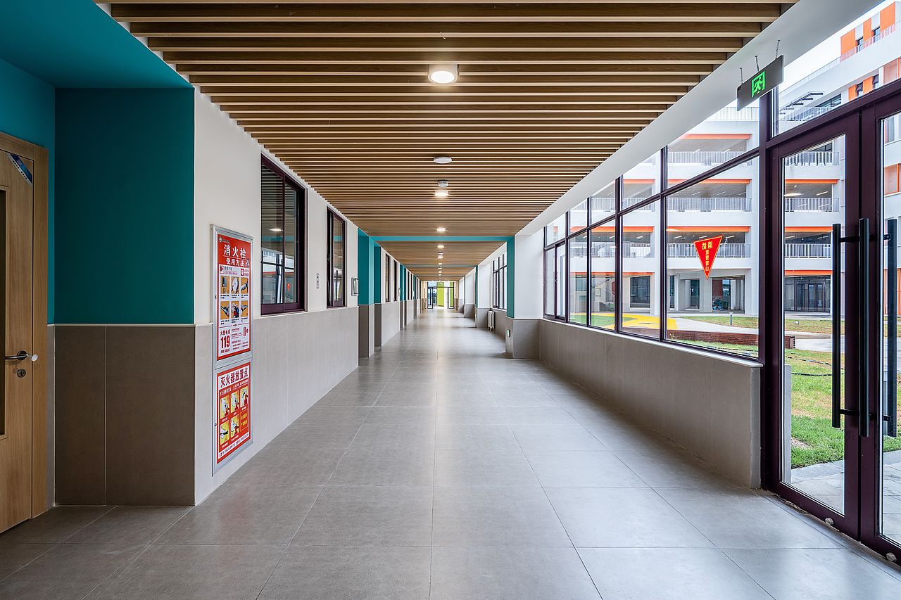 西安市经开第五学校|建筑拍摄