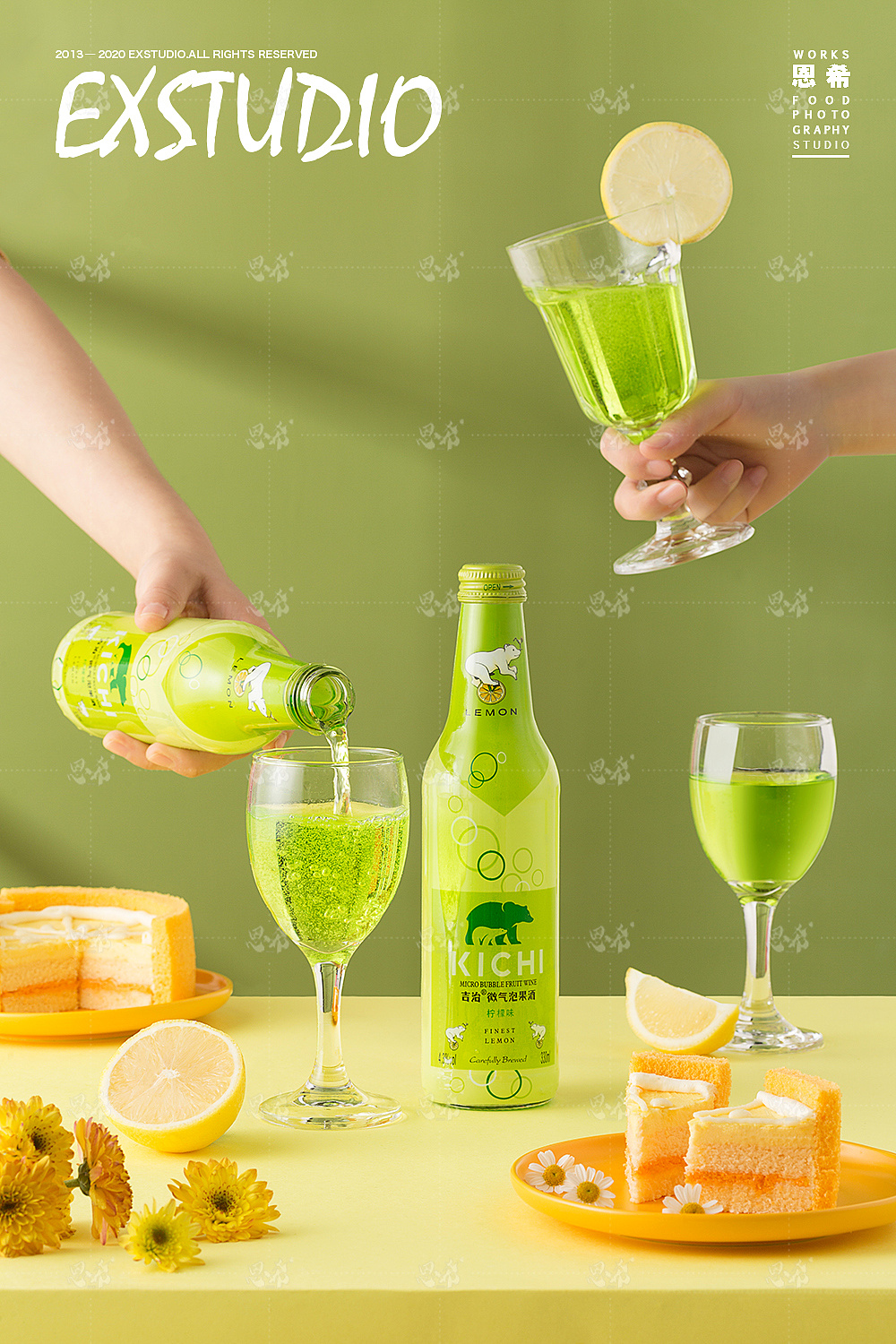 产品拍摄——吉治 气泡果酒