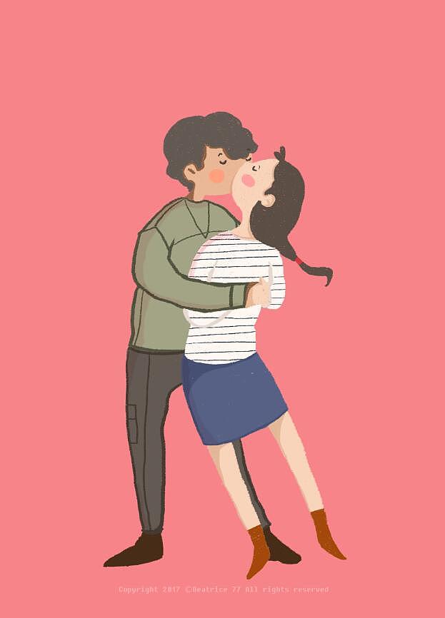 二人行（图ZOTkzNjQwMzI=） - 商业插画 - 站酷设计师Beatrice_七七原创素材 - 站酷ZCOOL