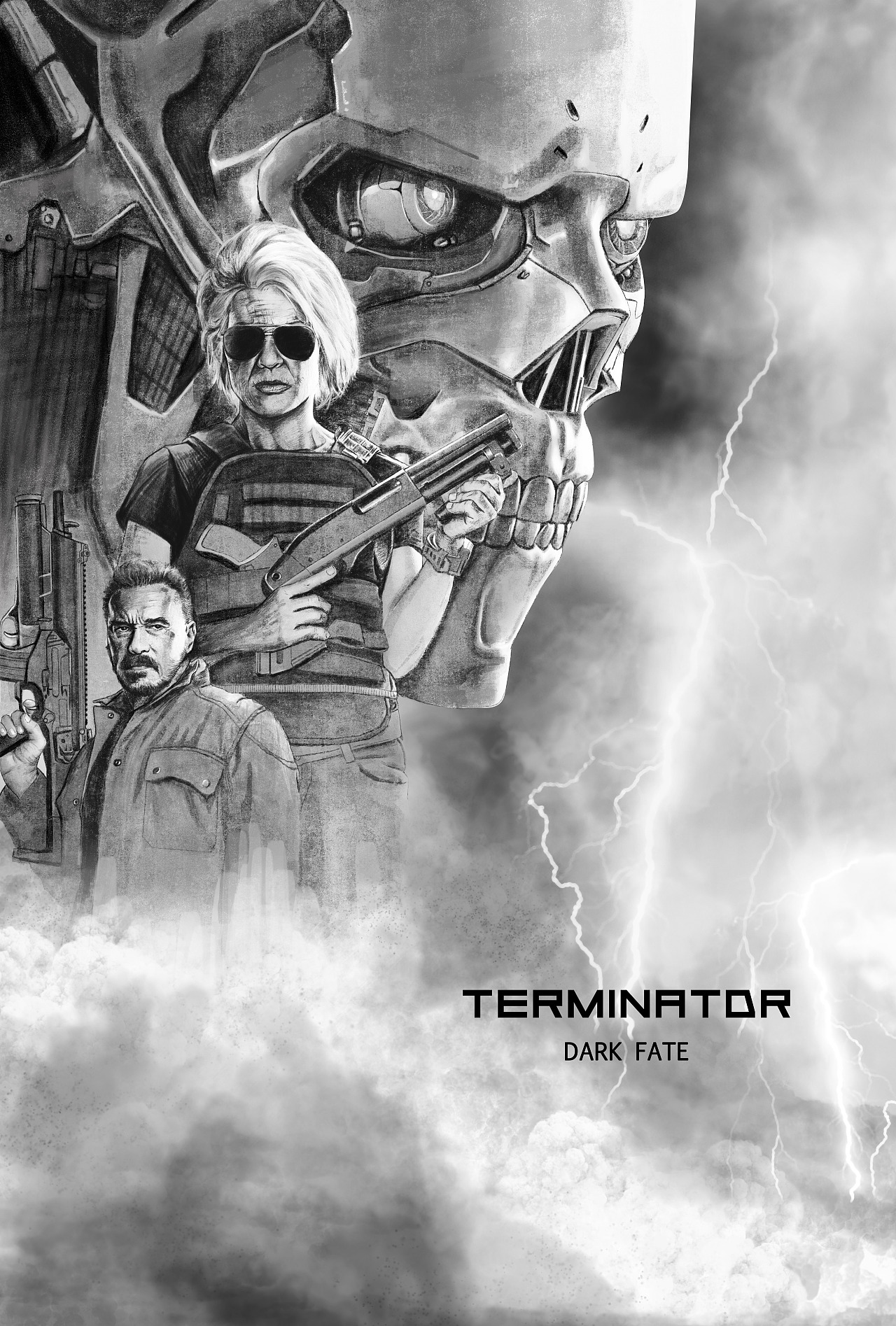终结者电影海报