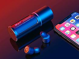 M2真无线蓝牙耳机 详情页视觉