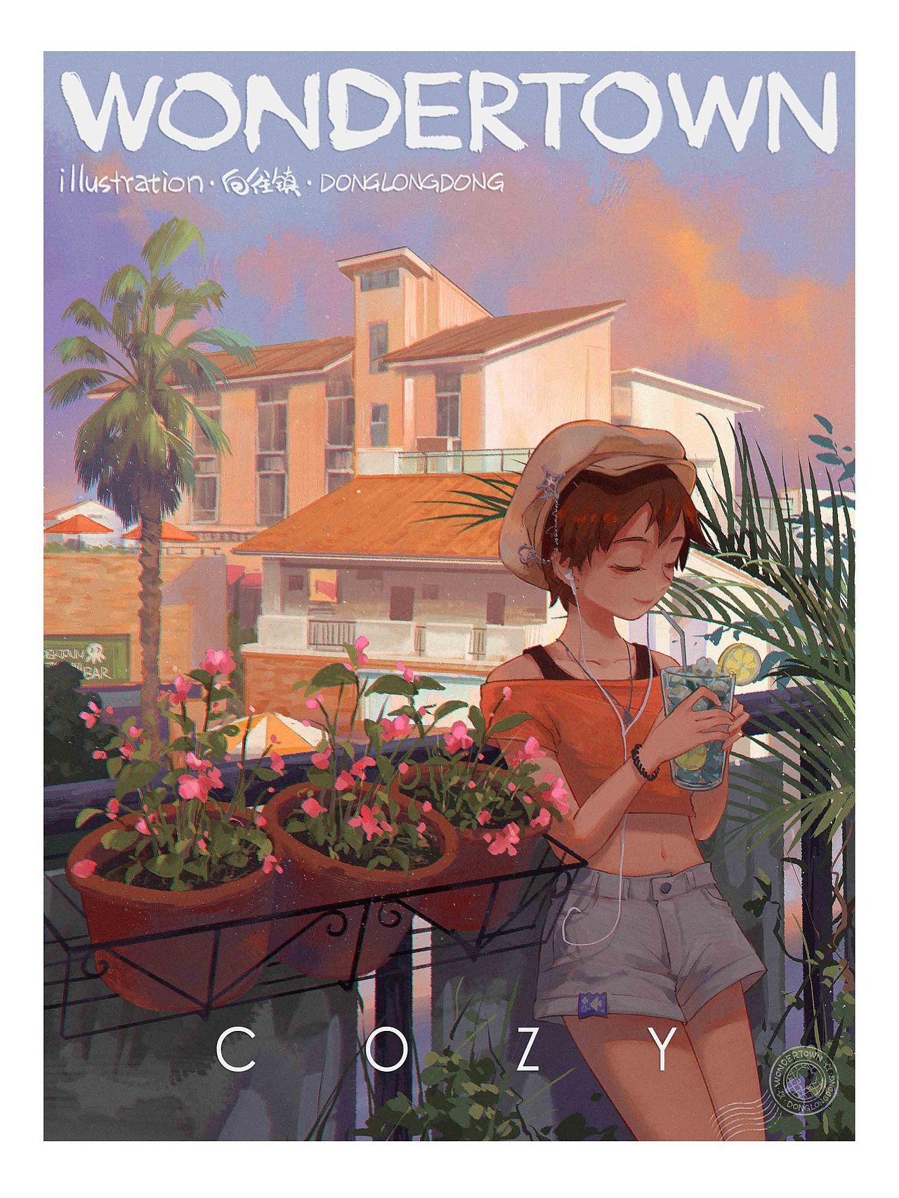 奇妙向往镇（十一）（图ZMjIzODE0ODAw） - 创作习作 - 站酷设计师东隆咚原创素材 - 站酷ZCOOL