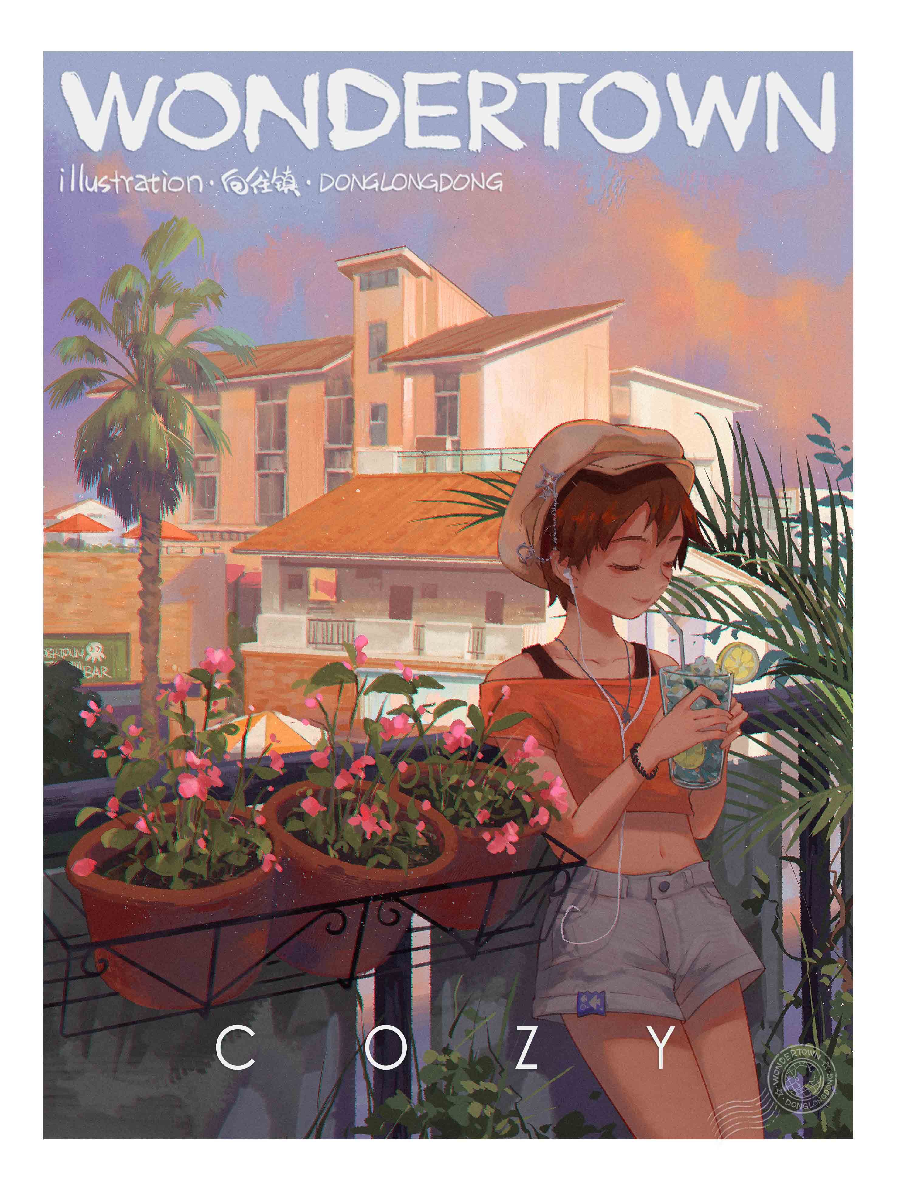奇妙向往镇(十一)_东隆咚-站酷zcool