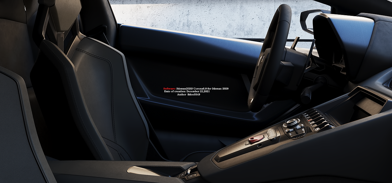 3DMAX汽车2021渲染合集