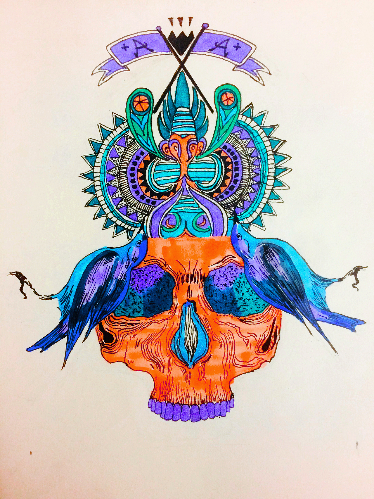 手绘logo图案（图ZNTk2NTE1MjQ=） - 新锐潮流插画 - 站酷设计师zhuozi_原创素材 - 站酷ZCOOL