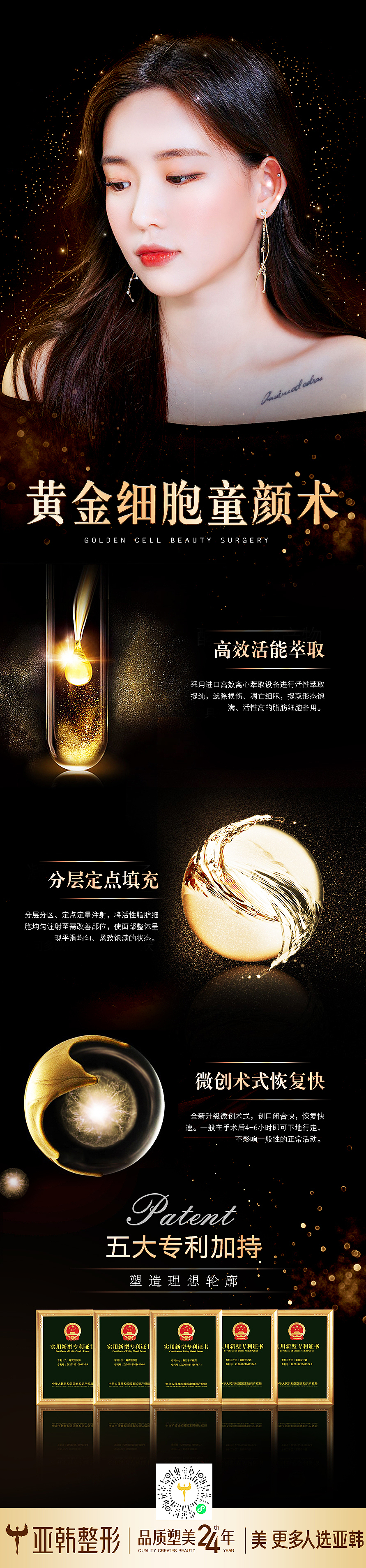 医美项目包装专题长图