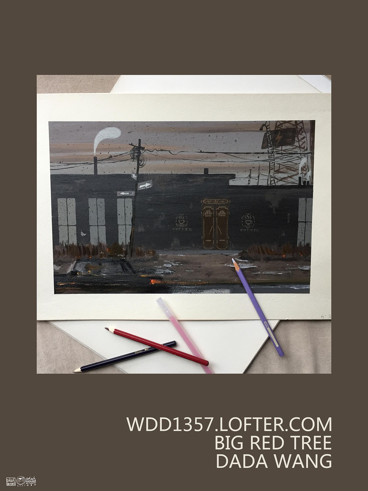 大红树--绘本,局部